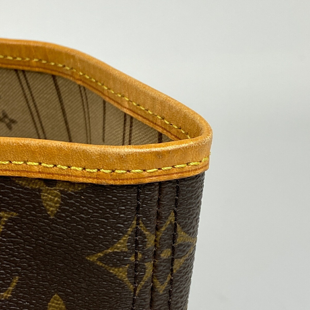 Louis Vuitton Neverfull Shoulder Bag Shopping Tote Monogram Brown - Picture 5 of 8